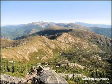 Lookout site 44 years after Sundance Fire, September 2011