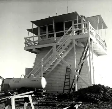 Ball Mountain Lookout - 1965