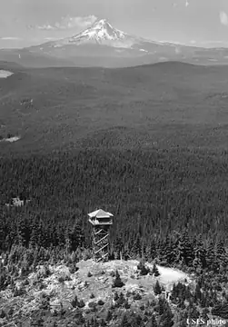 Sisi Butte with Mt. Hood