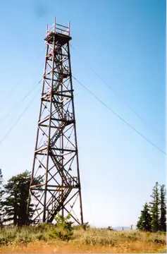 Glass Hill Lookout site 2007
