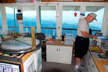 Fire-Finder and Cabin Interior