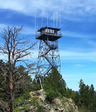 Bullock Lookout on Scruton Mountain