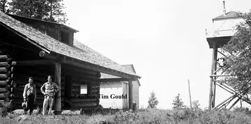 Twin Pines Lookout 1944