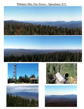 Photo of Pillsbury Mountain Fire Tower
