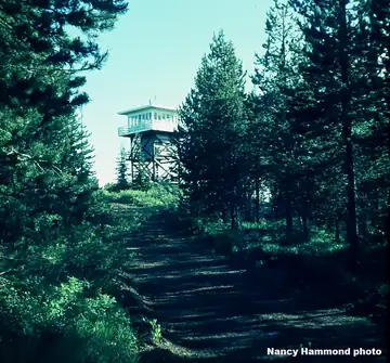 Dunn Peak in 1972