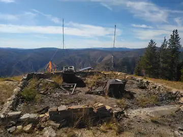 Tower remains in August 2019
