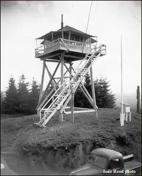 Photo of Herman Peak Lookout Site