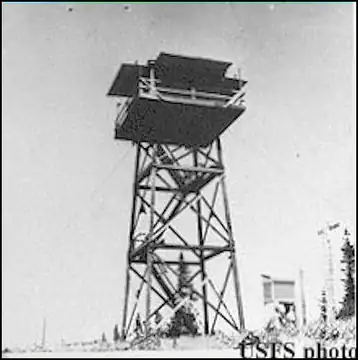 Photo of Bald Butte Lookout Site