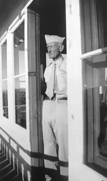 CDF Lookout Operator Robert Bisbee - Mid 1940's
