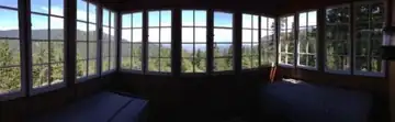 270 degree view from the lookout room