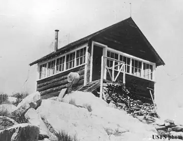 Burton Peak in 1938