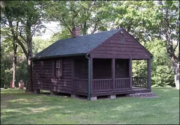 Photos of cabin taken June 6, 2009 by Bill Starr, NHLR State Registrar