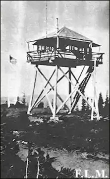 Photo of Cache Mountain Lookout Site