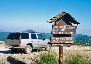Photo of Don Landon Lookout (Green's Peak)
