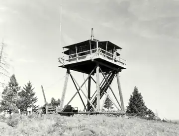 Tiptop Mountain Lookout 1961
