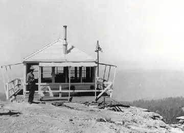 Bill Johnson - Pinecrest Peak Lookout - 1935