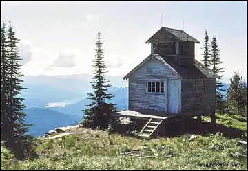Photo of Thunder Mountain Lookout Site