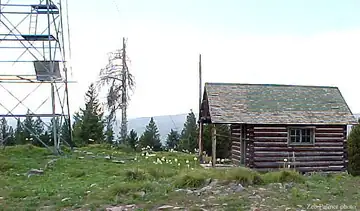 Ulysses Mtn. lookout cabin