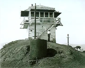 Nordhoff Peak Lookout - 1944