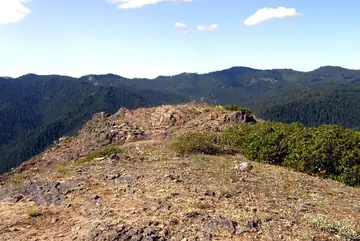 Little Black Rock Lookout site 2007