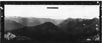 Bearhead Mountain Lookout panoramic 8-1-1934 (SW)