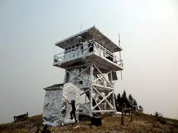 Photo of Spotted Bear Mountain Lookout