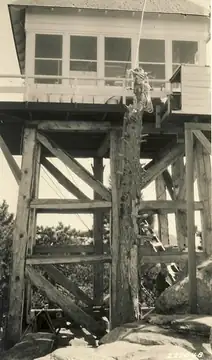 Reyes Peak Lookout - 1927