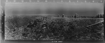 Smoothing Iron Ridge Lookout panoramic 8-7-1935 (N)
