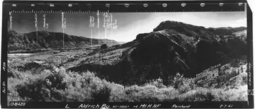 Aldrich Butte Lookout panoramic 7-7-1941 (SW)