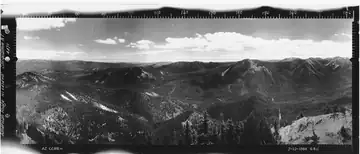 American Ridge Lookout panoramic 7-22-1934 (SE)