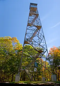 Photo of Orangeburg Lookout (from South Carolina, now at Ferncliff Forest)